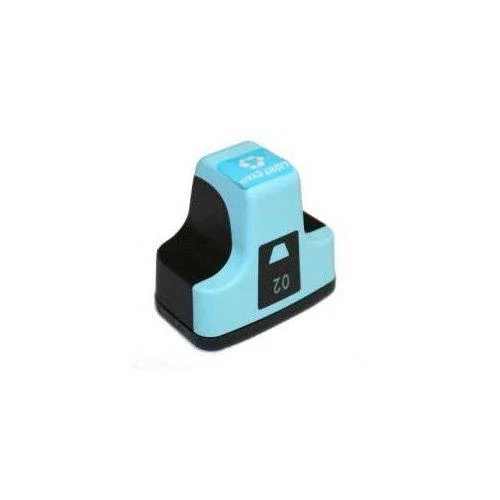 Compatible Premium Ink Cartridges 02Light Cyan Ink Cartridge - for use in HP Printers
