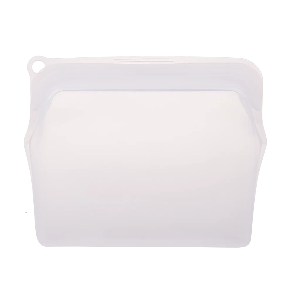 Appetito Silicone Medium 470ml Food Storage Bag - White