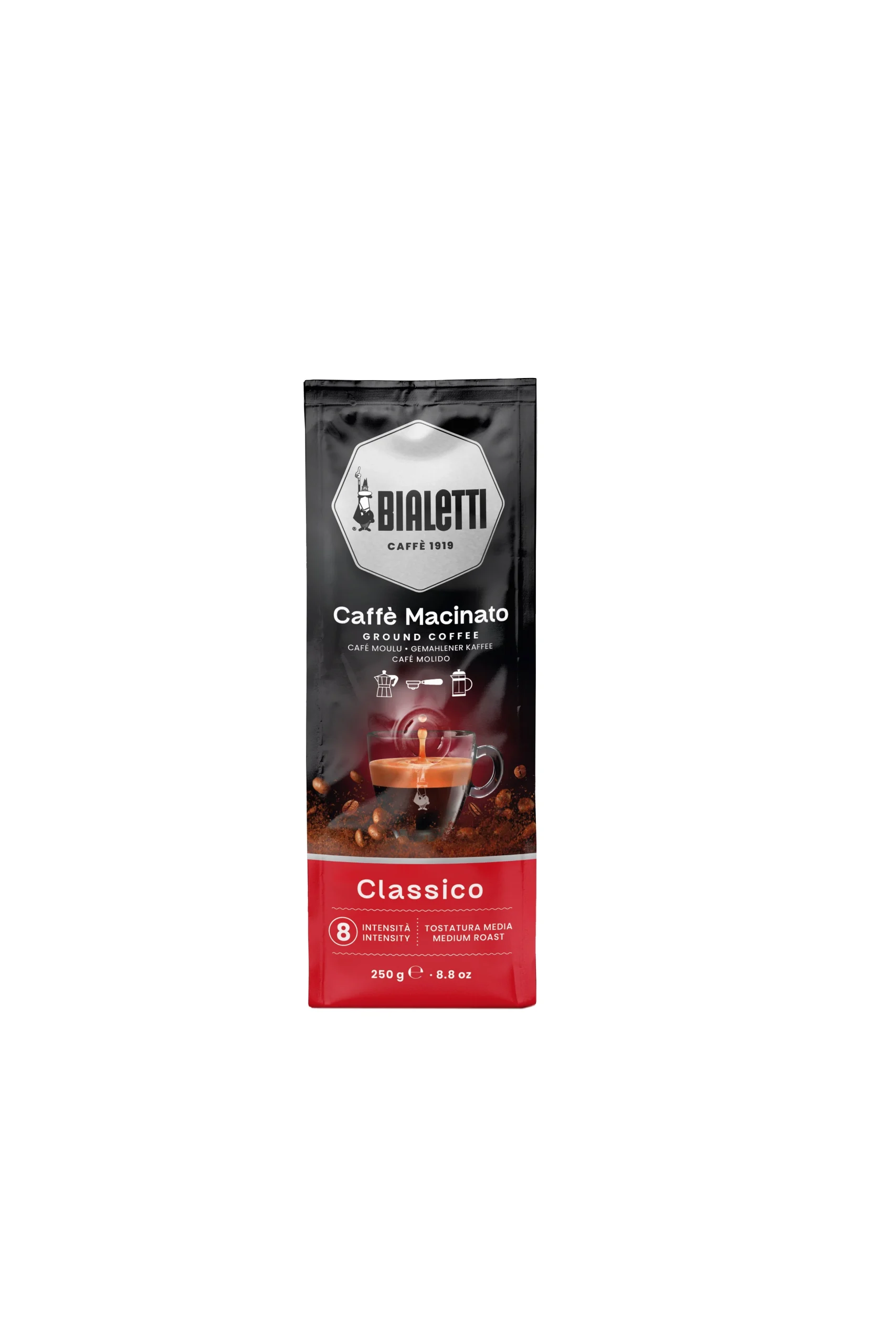 Bialetti Classico Ground Coffee – 250 g
