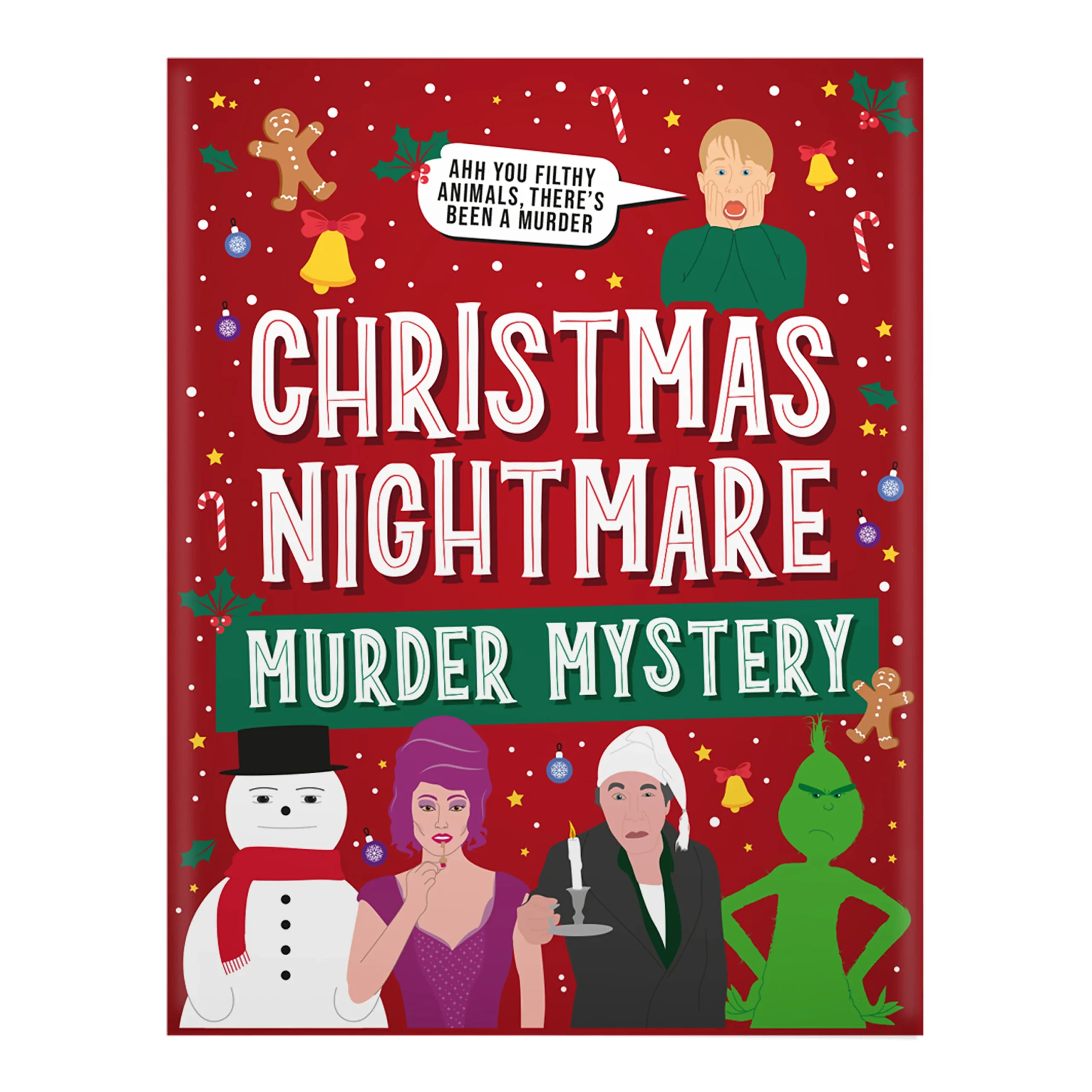 Christmas Nightmare Murder Mystery Game