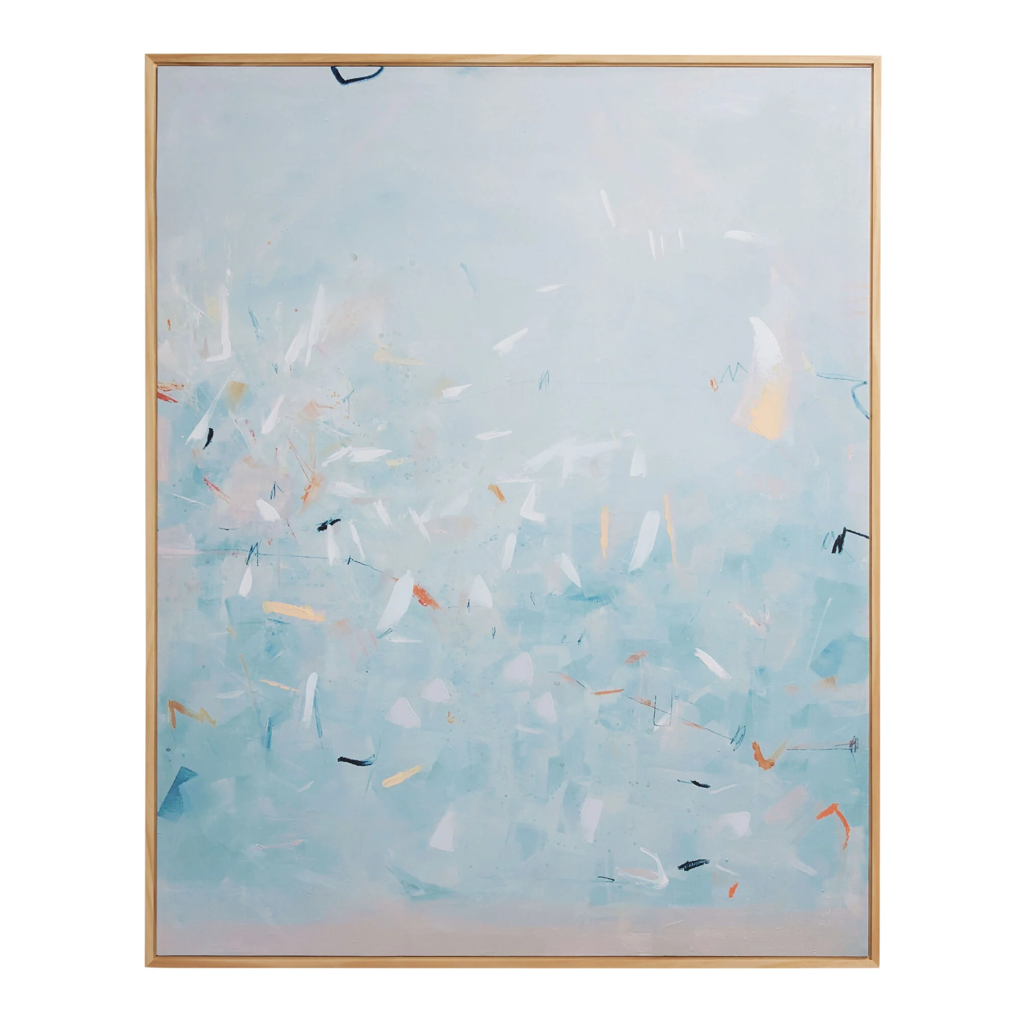 Color Story Sky By Elaine Tian Framed Canvas Wall Art