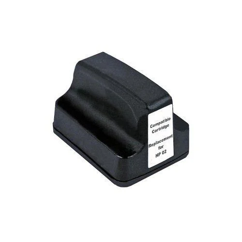 Compatible Premium Ink Cartridges 02Black Ink Cartridge - for use in HP Printers