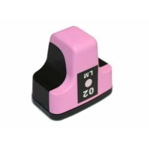Compatible Premium Ink Cartridges 02Light Magenta Ink Cartridge - for use in HP Printers