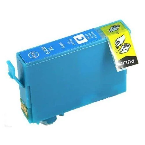 Compatible Premium Ink Cartridges 220XLCHigh Yield Cyan Cartridge - for use in Epson Printers