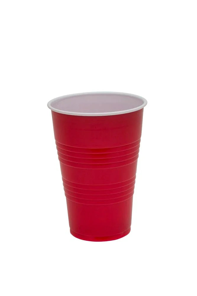 Dishwasher Safe Red Cup – Pack Of 12 (Carton Of 60 X Packs Of 12)