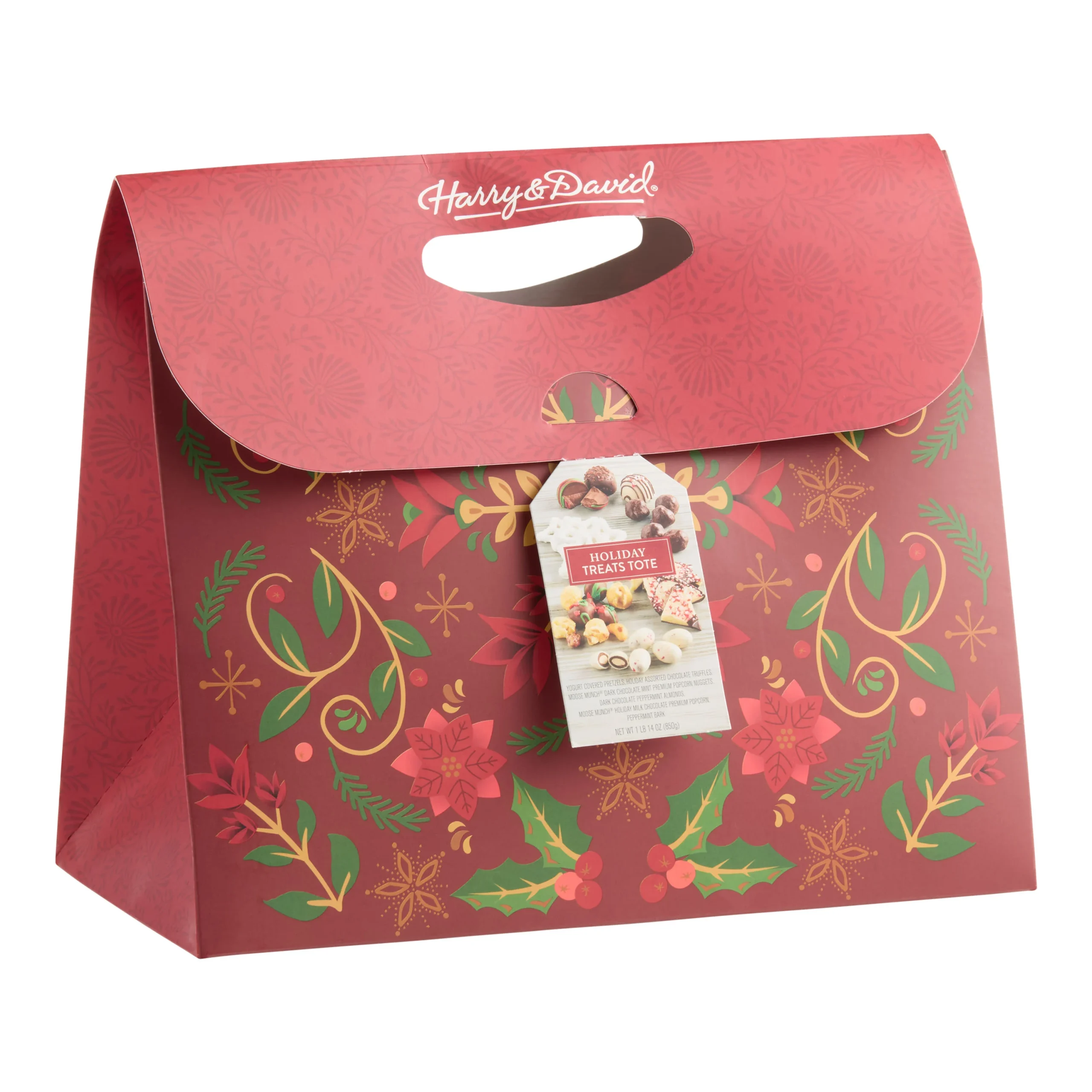 Harry & David Holiday Treats Tote Gift Bag