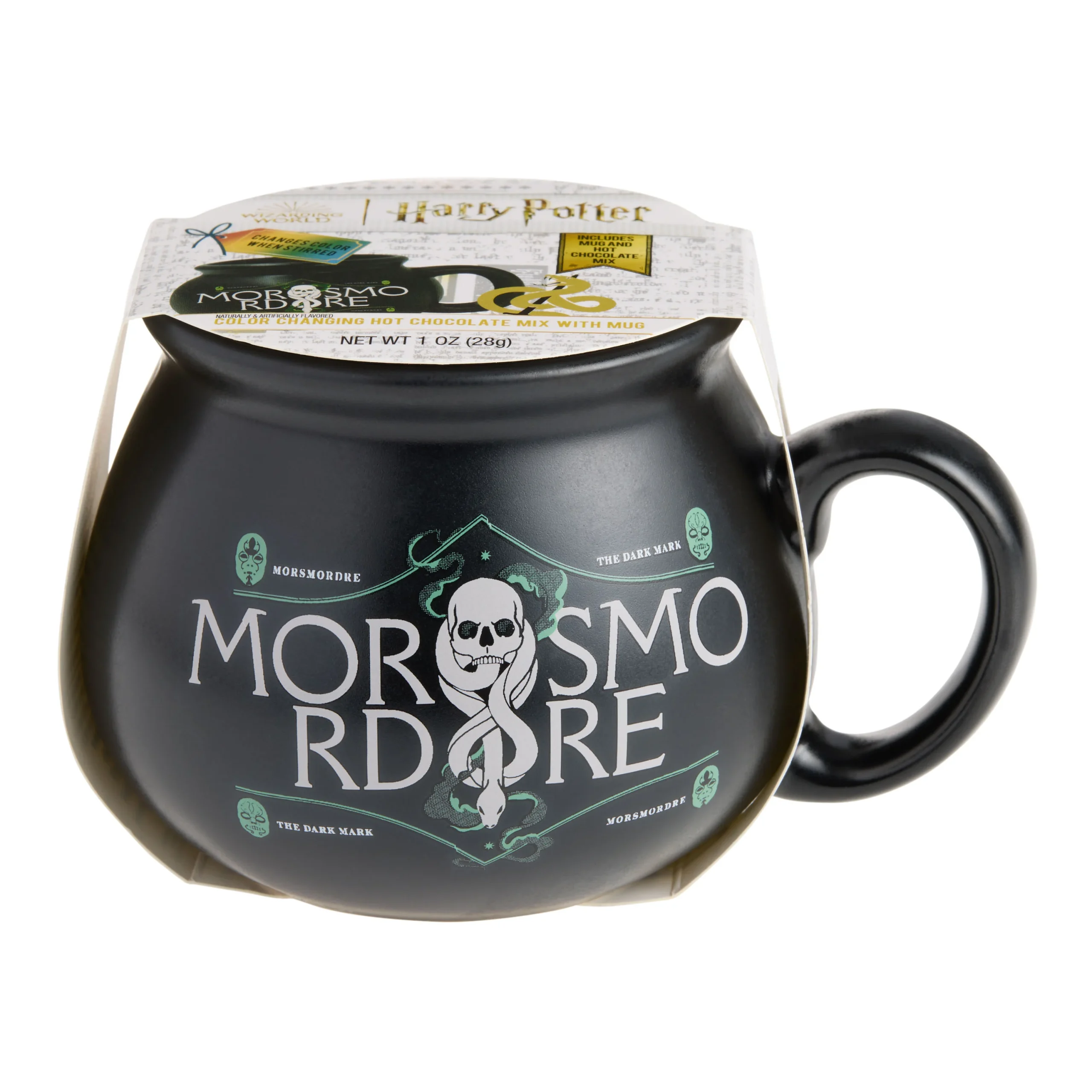 Harry Potter Dark Mark Hot Cocoa and Cauldron Mug Gift Set