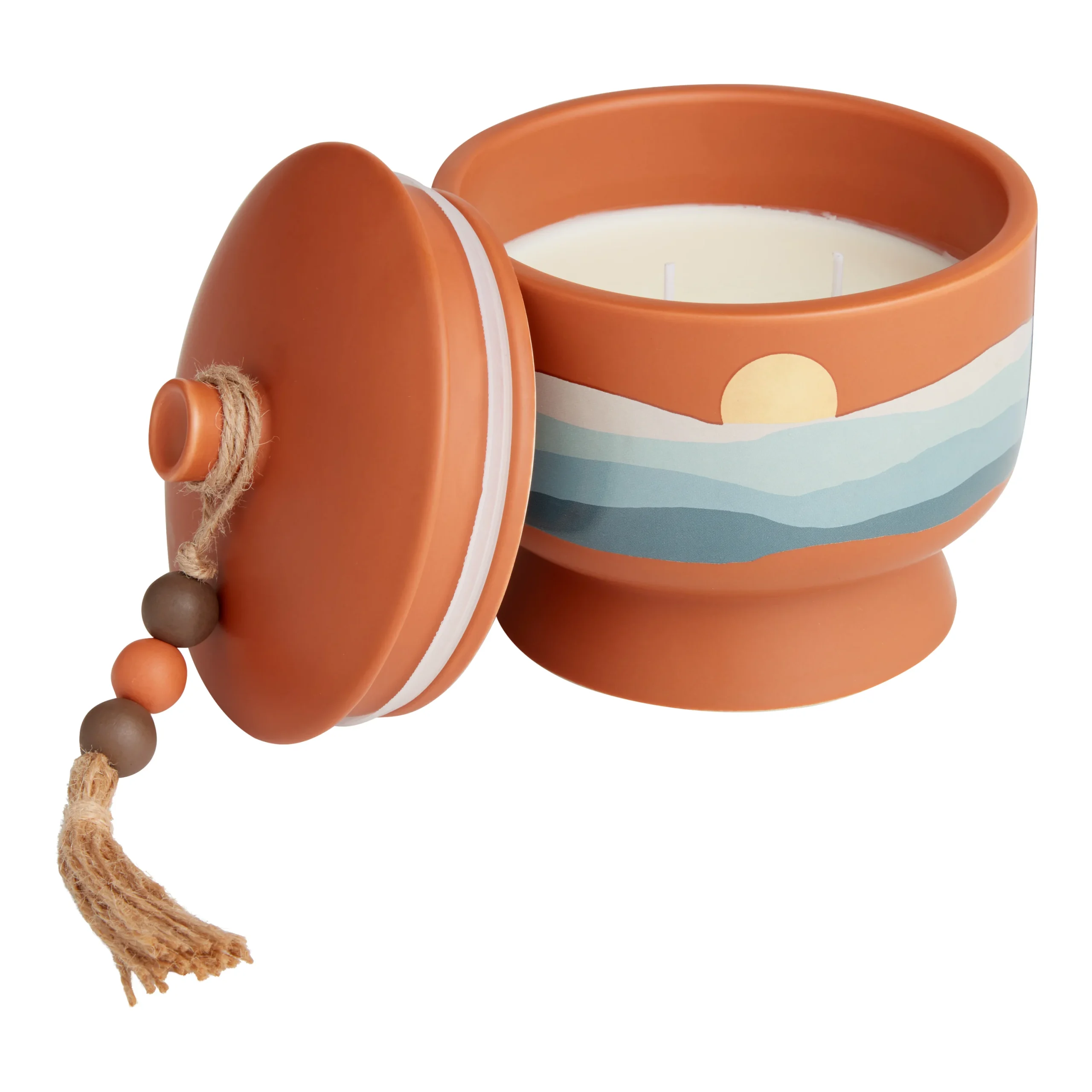 Kolor Me Koby Jasmine Landscape 3 Wick Candle