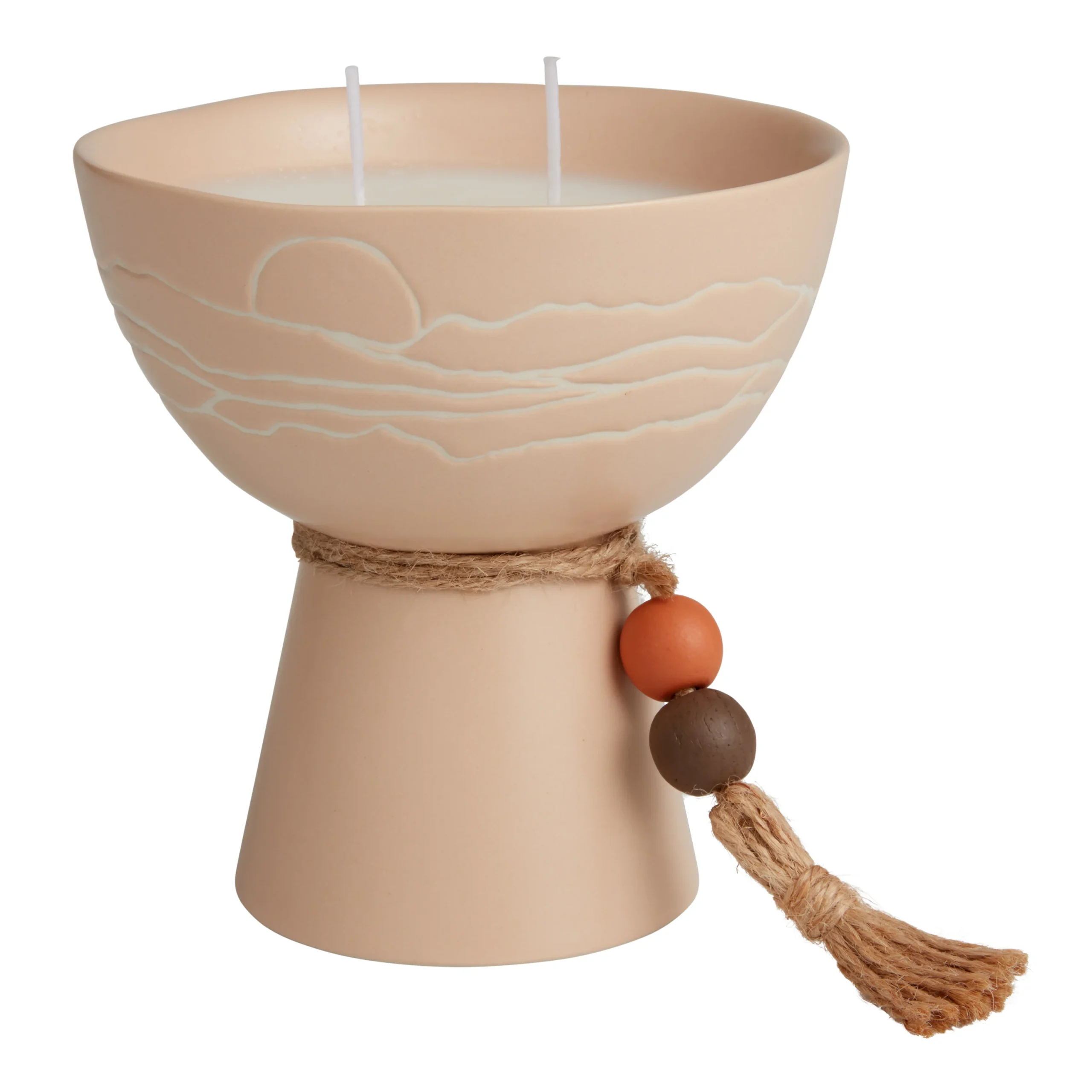 Kolor Me Koby Sandalwood Wax Resist Landscape 2 Wick Candle