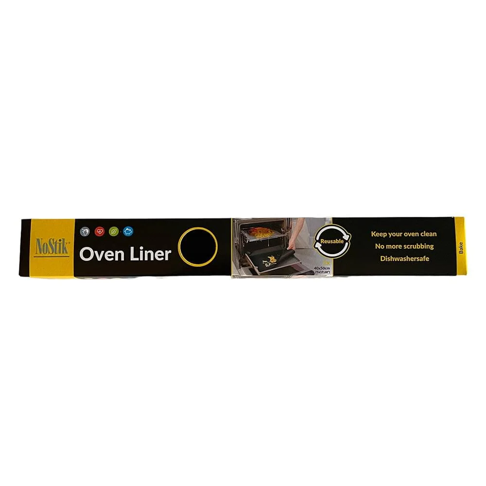 NoStik Oven Protector Heavy Duty Black - Large
