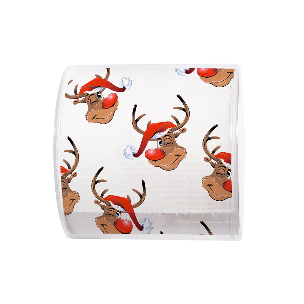 Paper+Design Christmas Toilet Paper - Rudolph