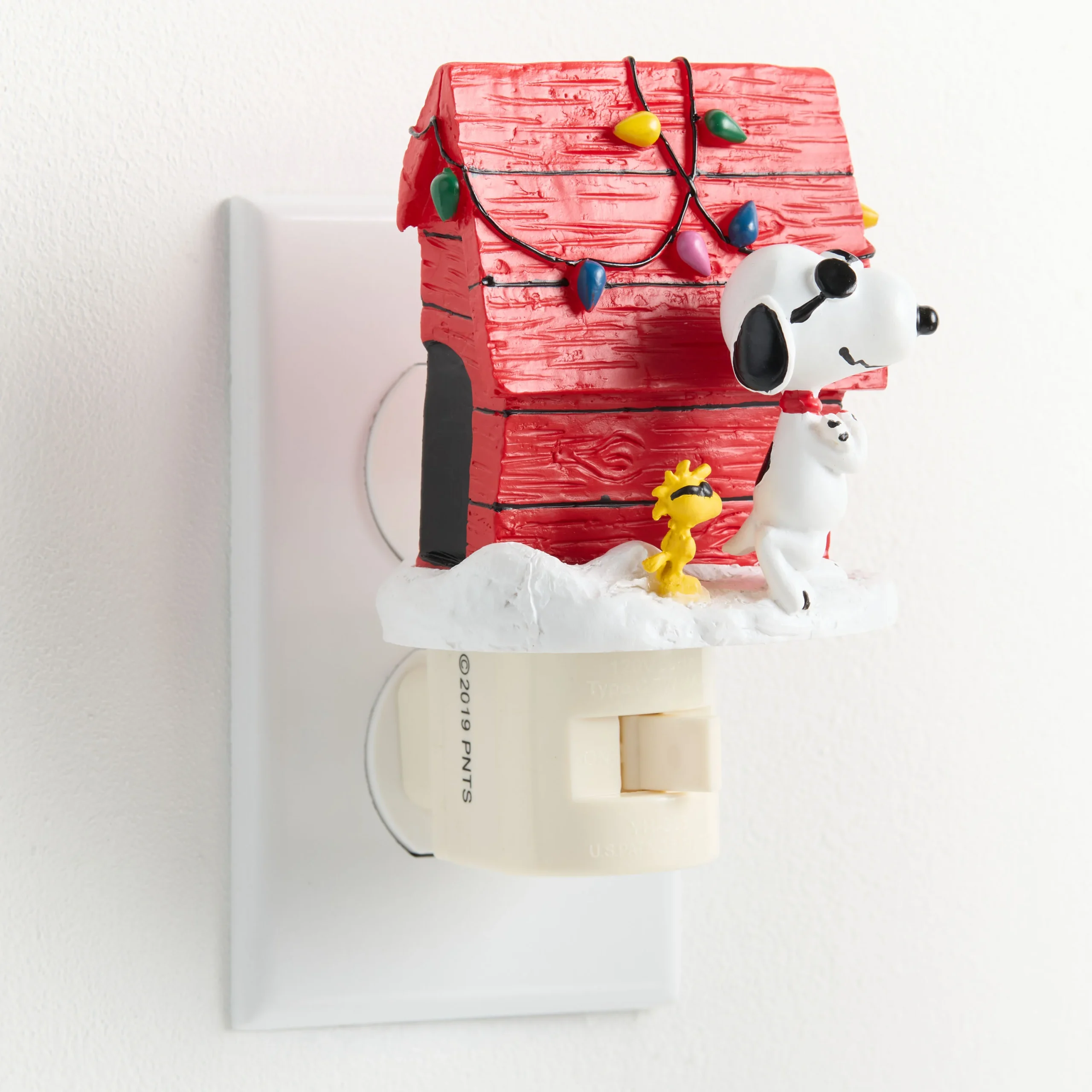 Peanuts Joe Cool Snoopy Holiday Night Light