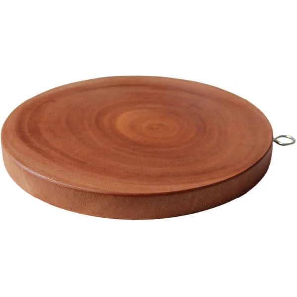 S Natural Hardwood Hygienic Kitchen Cutting Wooden Chopping Board Round
