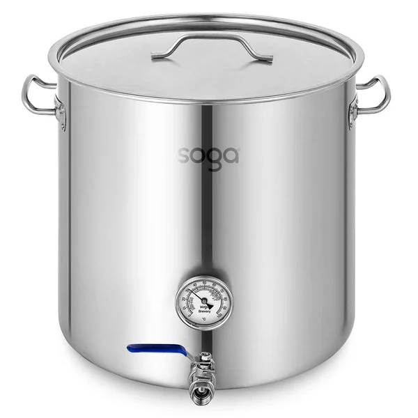 Stainless Steel Brewery Pot 98 L With Beer Valve 50*50cm