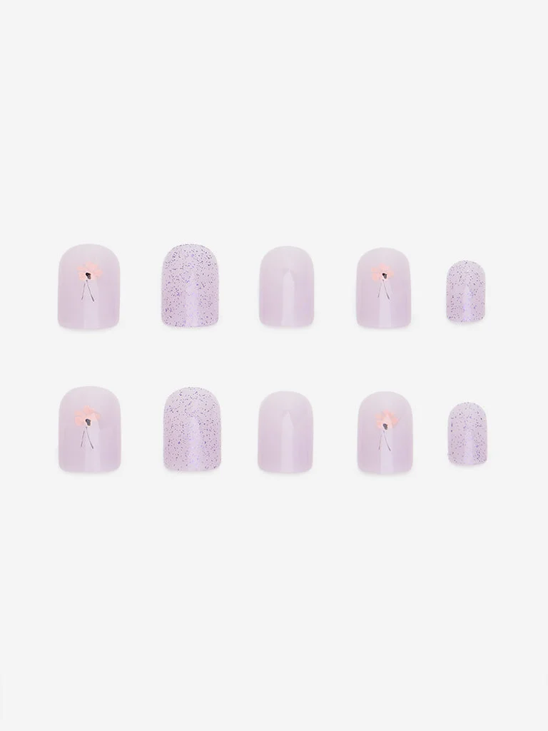 Studiowest Lavender Jelly Presson Nail Set