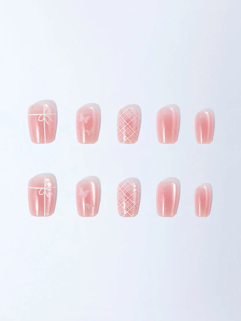 Studiowest Peach Press-On Nail Set