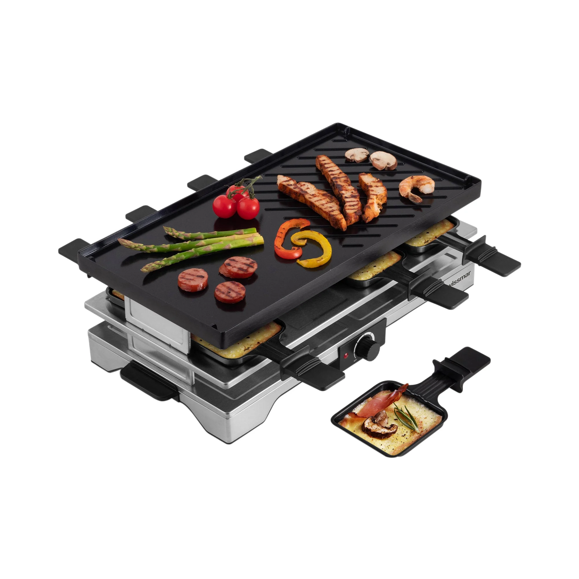 Swissmar Verso 8 Person Indoor /Outdoor Raclette Grill