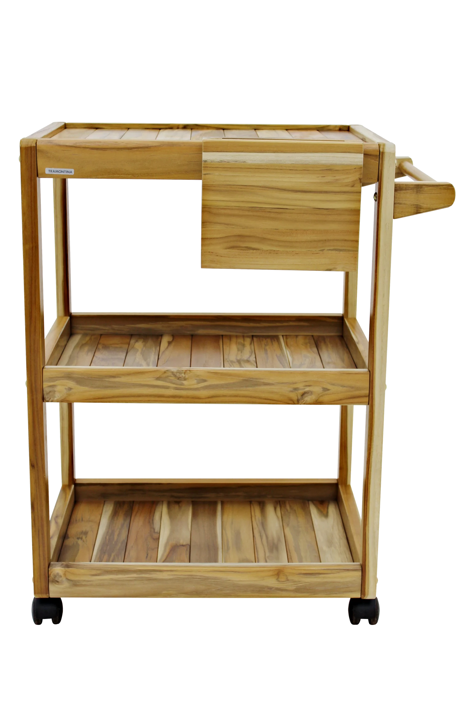 Tramontina Churrasco Serving Trolley In Teak Wood