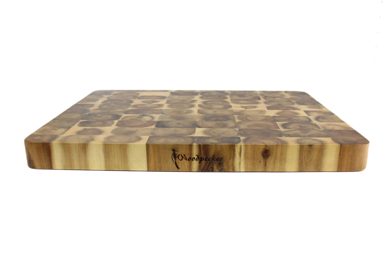 Woodpecker Rectangular Acacia End Grain Board